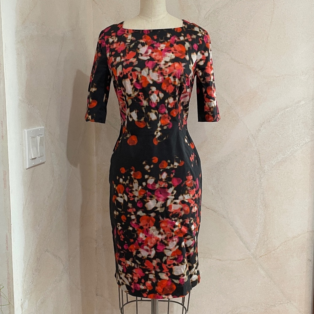 L.K. Bennett Leticia Printed Sheath Dress